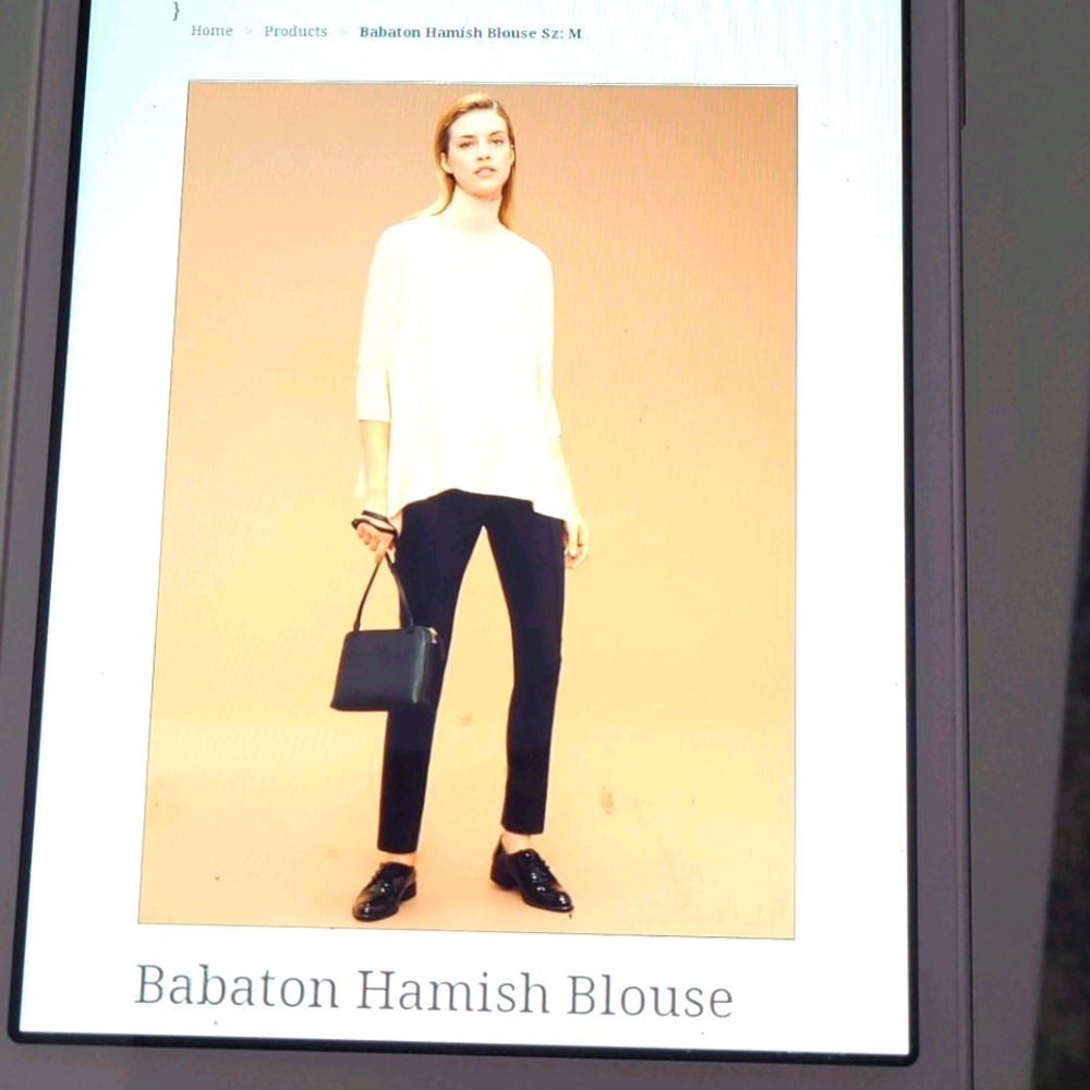 Gorgeous Balaton blouse